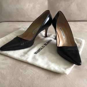 Manolo Blahnik Black Heels